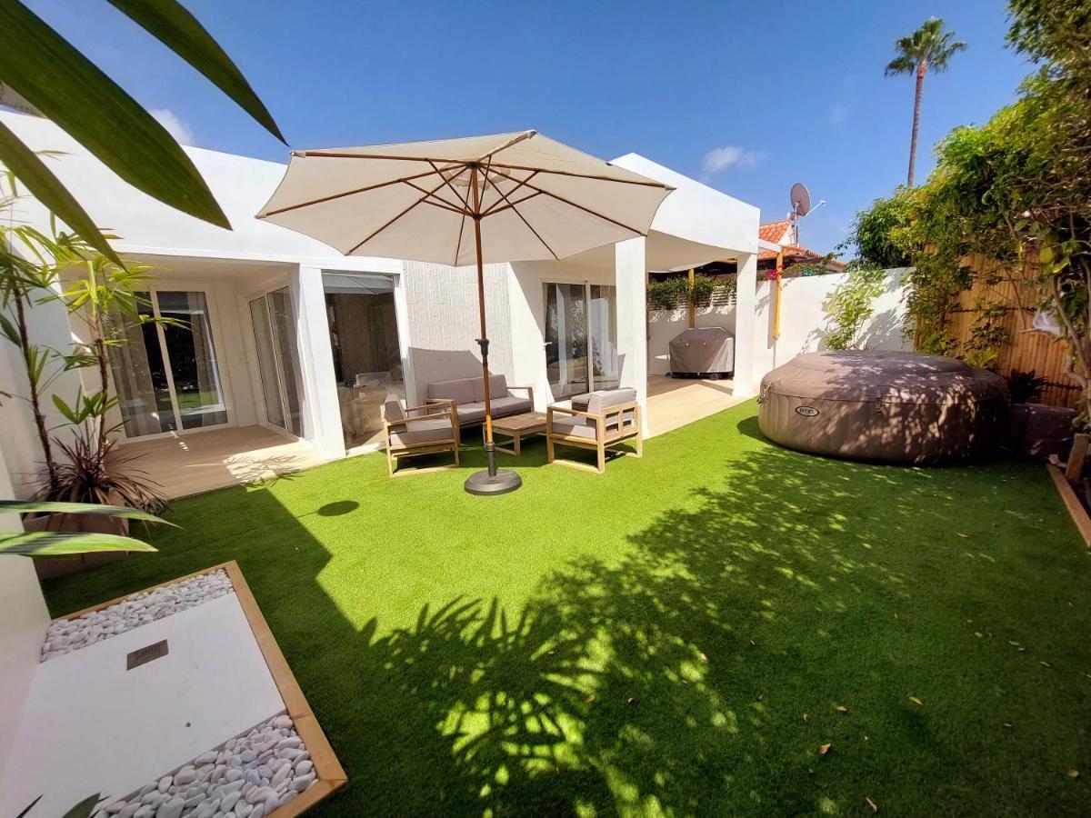Bungalow De Diseno Hidromasajes Terraza Y Piscina. San Bartolomé Exteriör bild